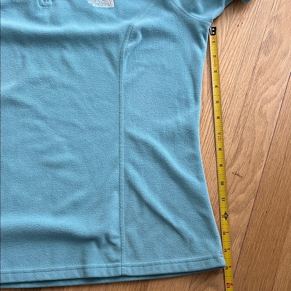 The North Face Women's Teal and White Quarter-Zip Tops - Picture 4 of 16